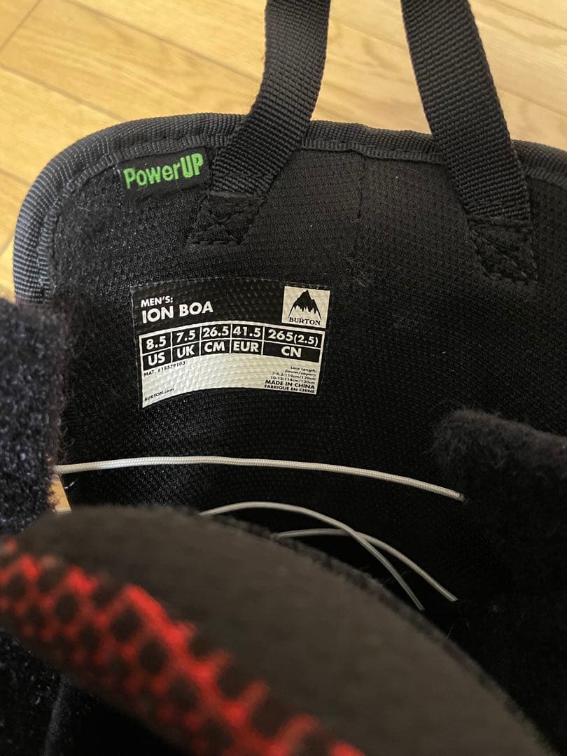 【21-22】BURTON ION BOA 26.5cm バートン アイオン