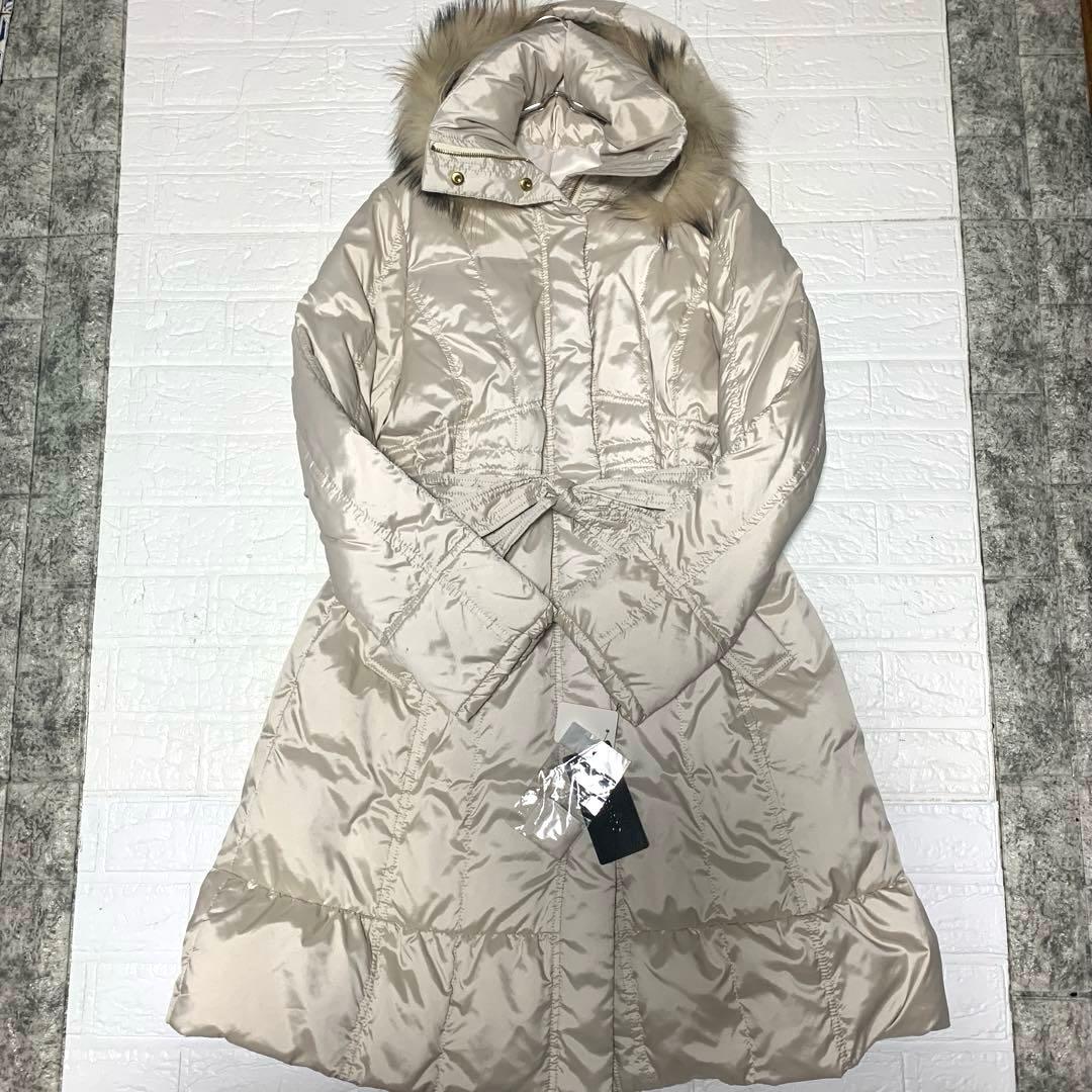 MASABARDO ダウン　ロングコート　新品　ファータグ付き　大きいサイズ