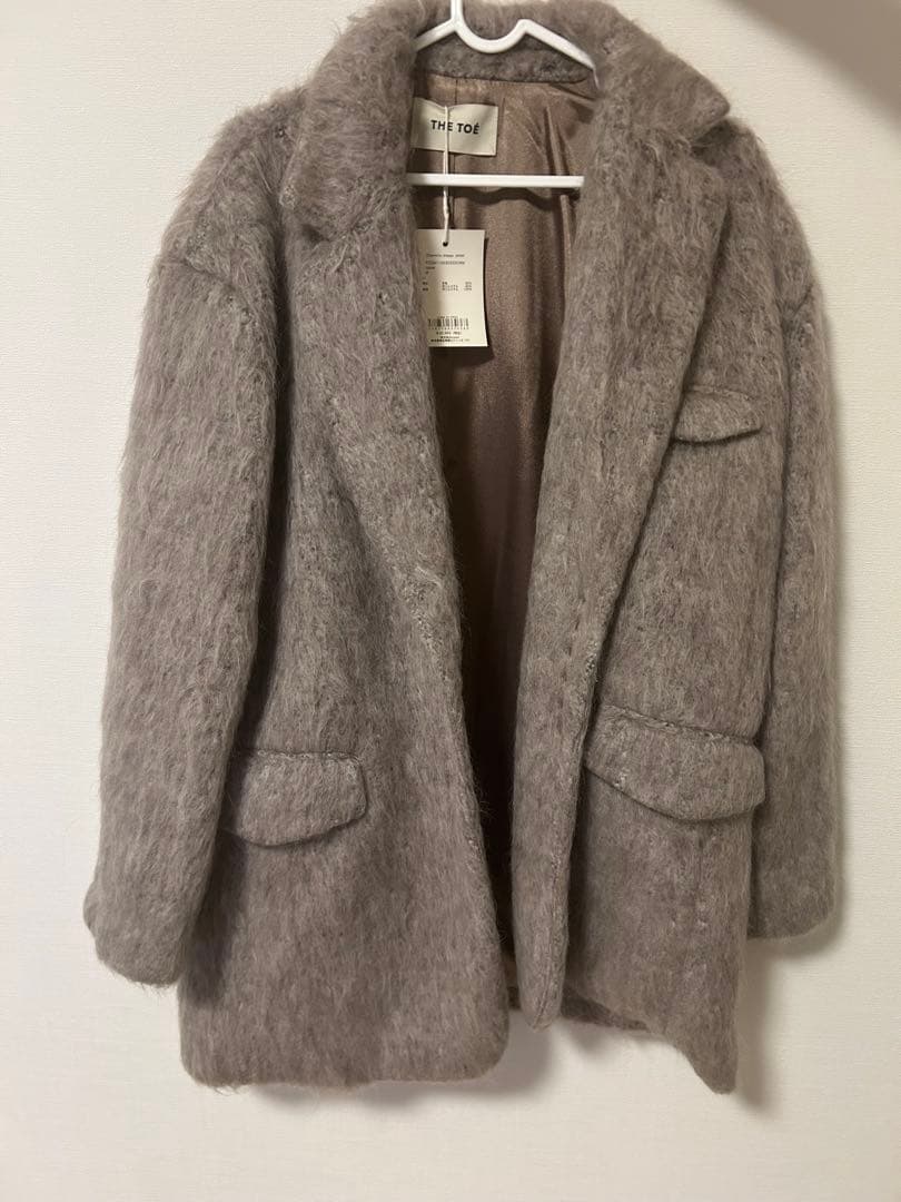 THE TOE グレー チェスターコート