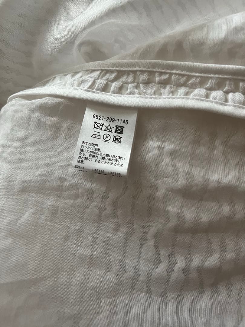 drawer ドゥロワー ブラウス ベルスリーブ BLAMINK