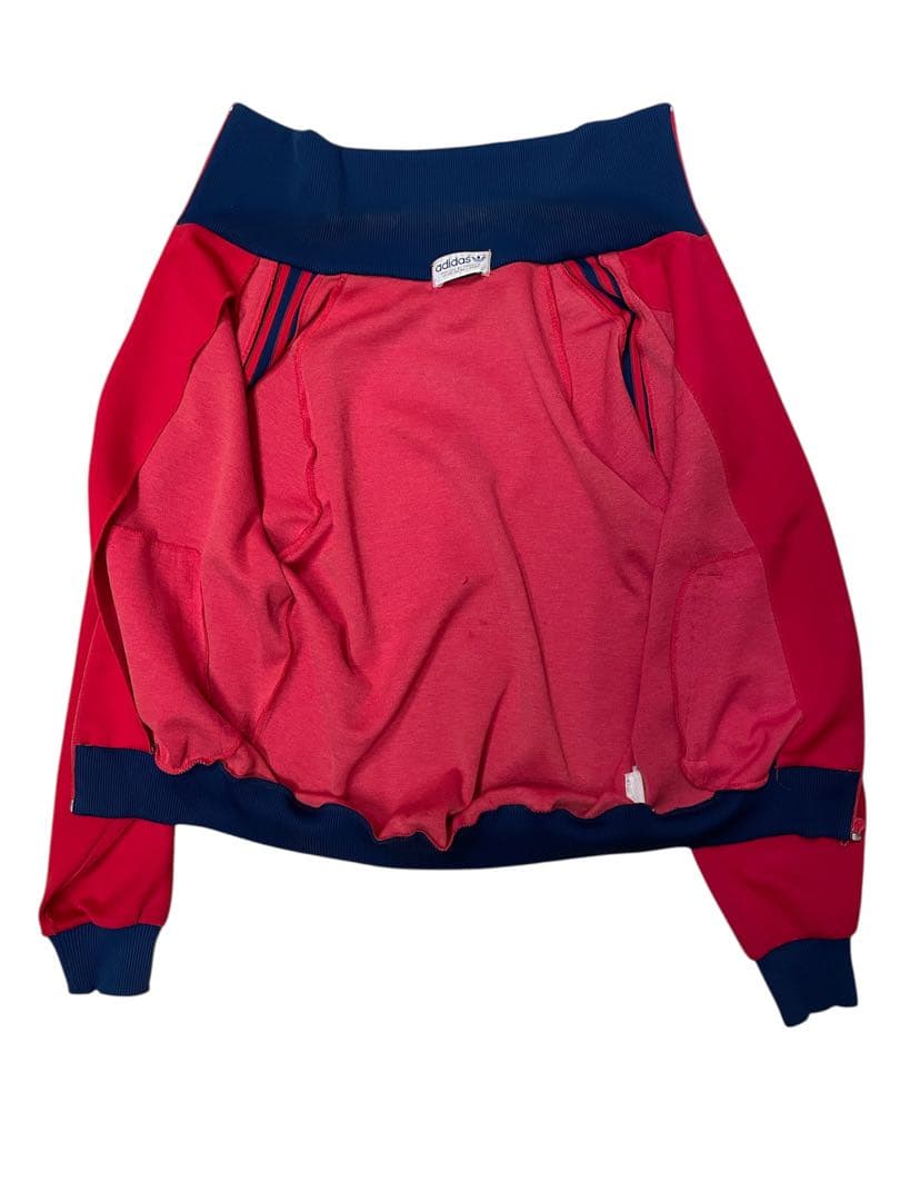 0*u様 adidas トラックジャケット デサント 80s ヴィンテージ y2