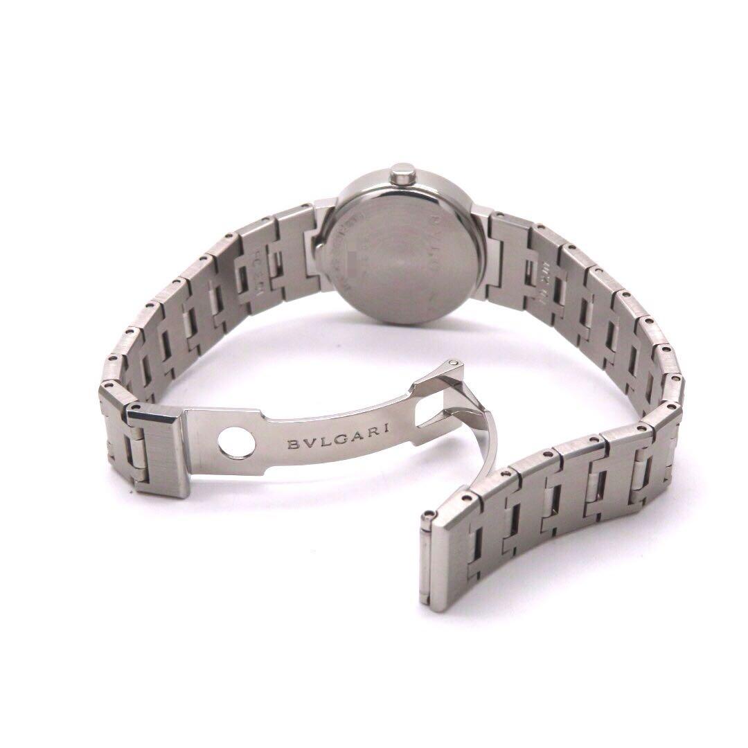 ☆極美品 BB23SS BVLGARI ブルガリ 時計 ブラック レディース