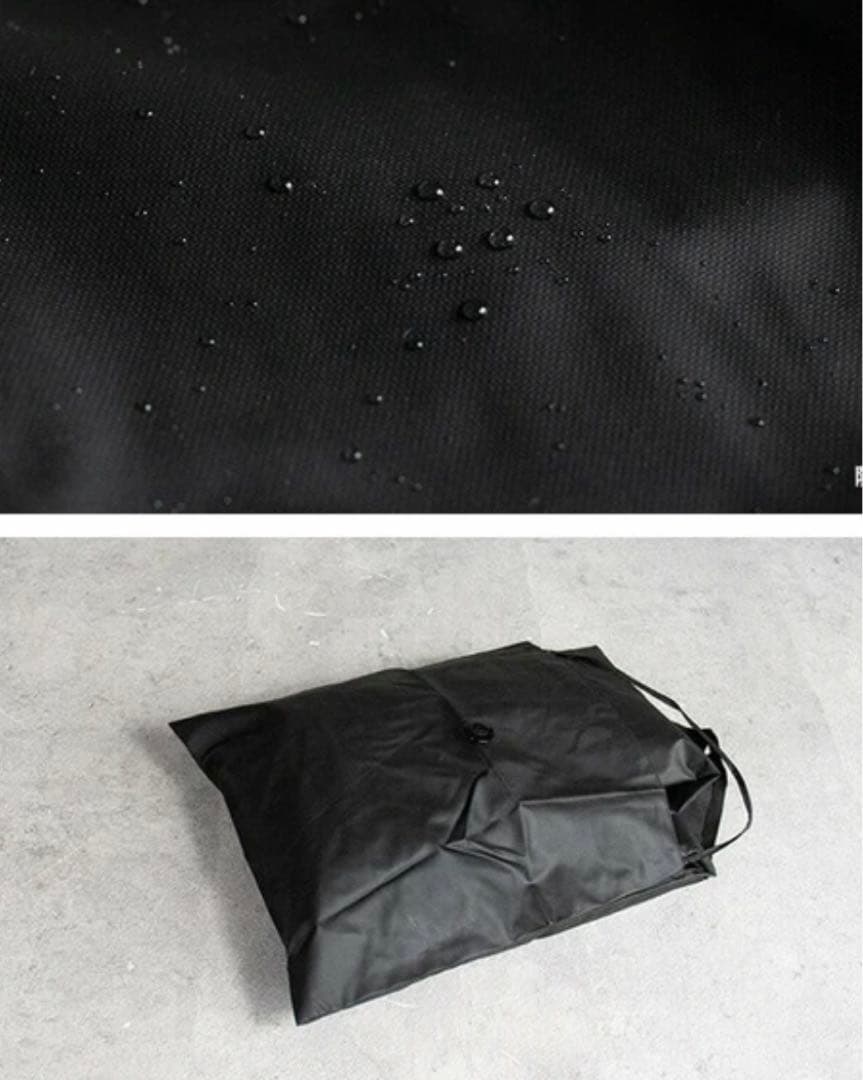 【デッドストック】フランス ポリス　レインコート ブラック