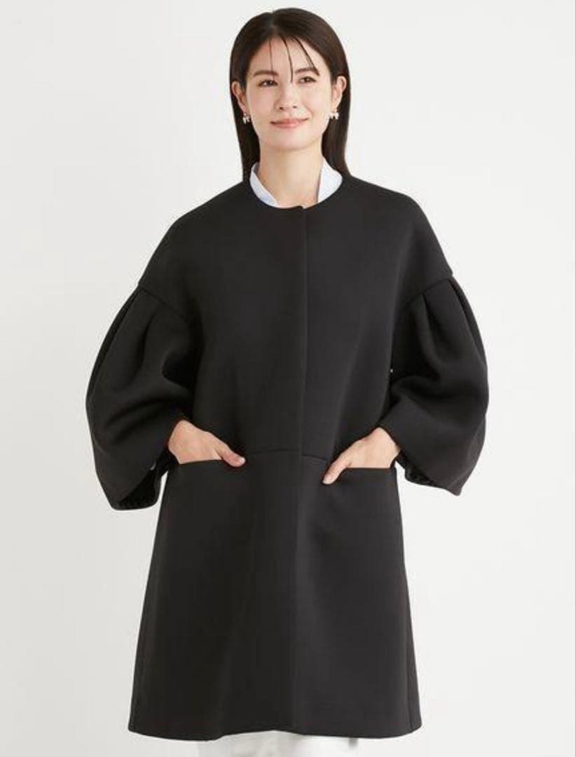 celford ボリュームスリーブポンチコート