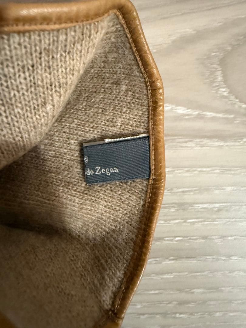 エルメネジルドゼニア レザー グローブ MADE IN ITALY