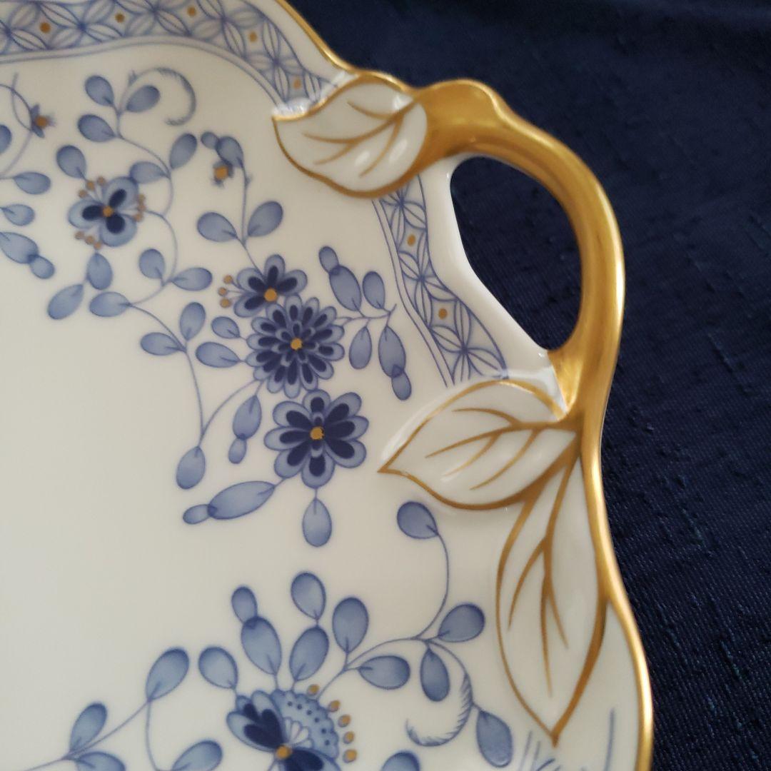 ☆美品☆ナルミボーンチャイナ　ミラノ　小皿　取手付き 6枚