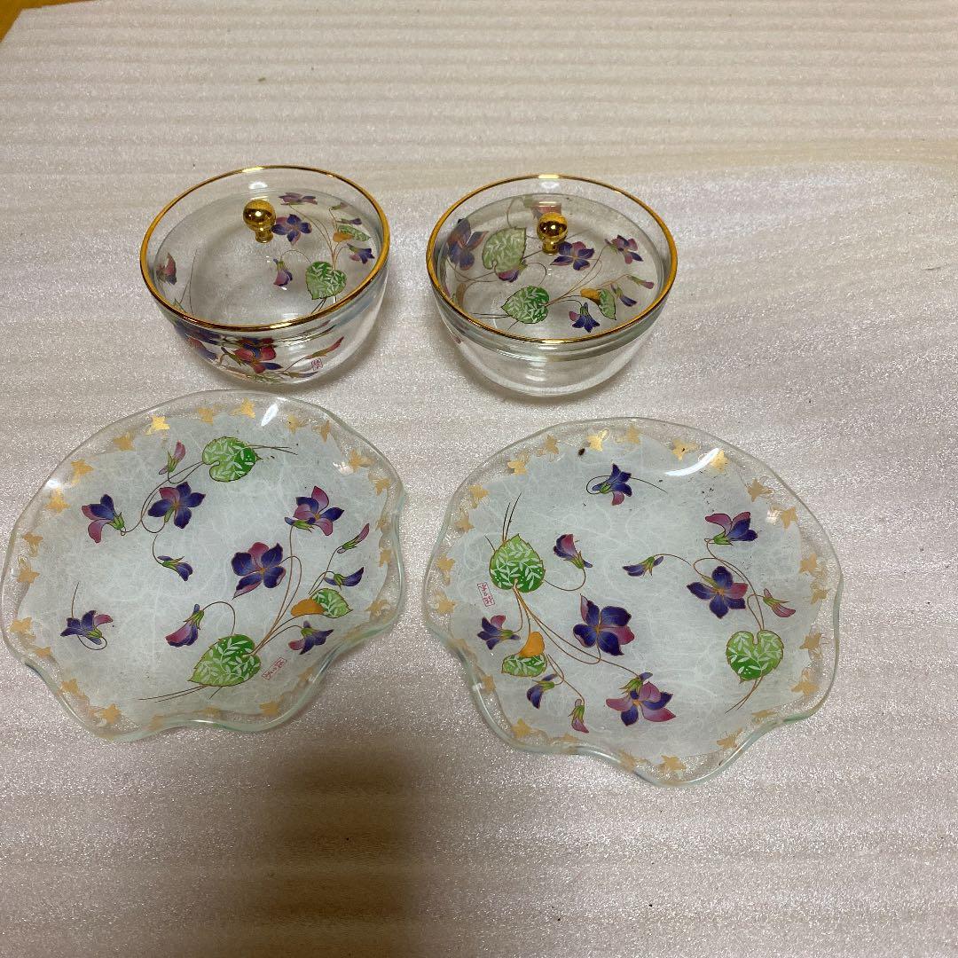 ガラスティーセット