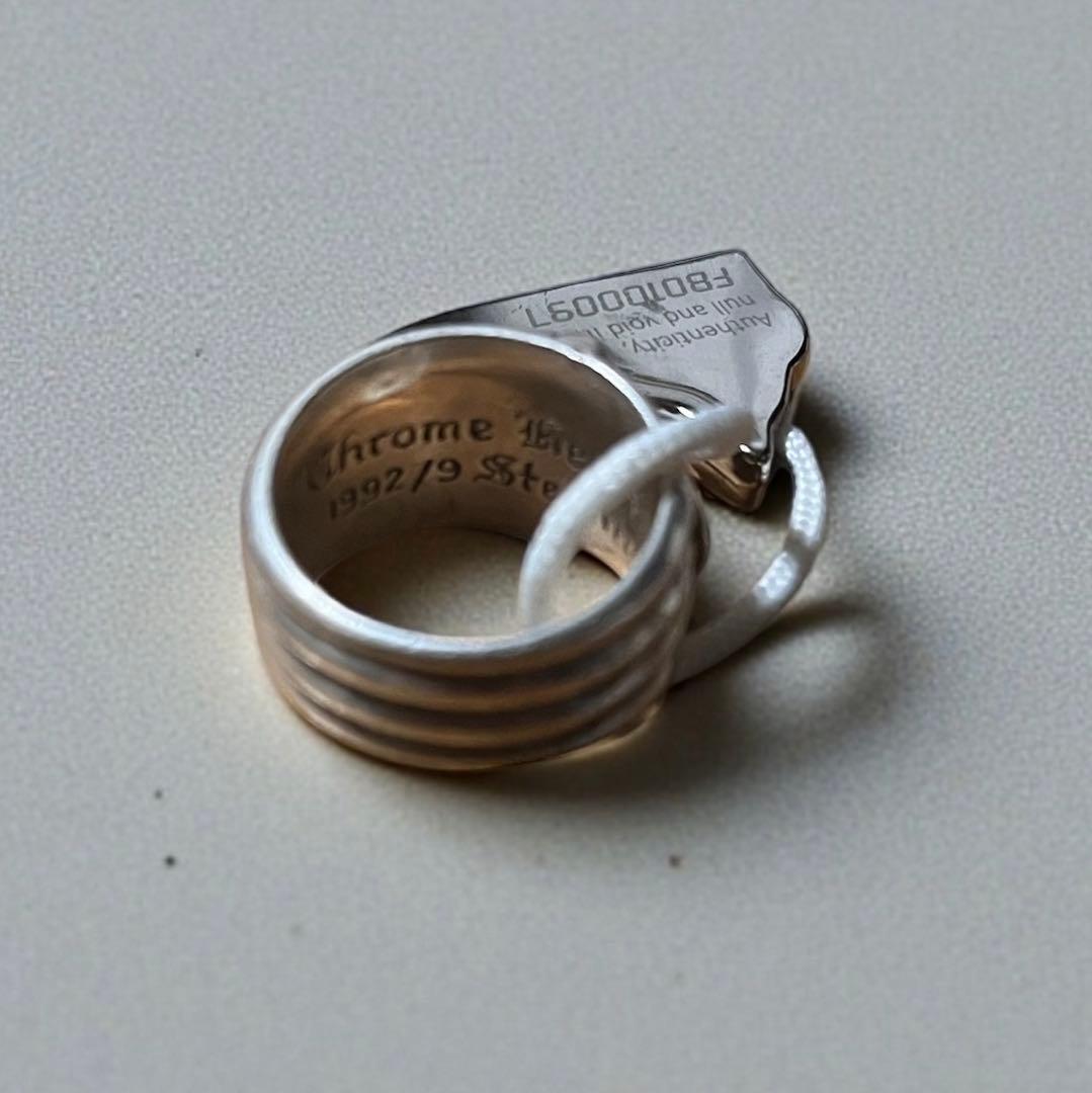 鑑定済 CHROME HEARTS DAGGER RING ダガーリング 17号