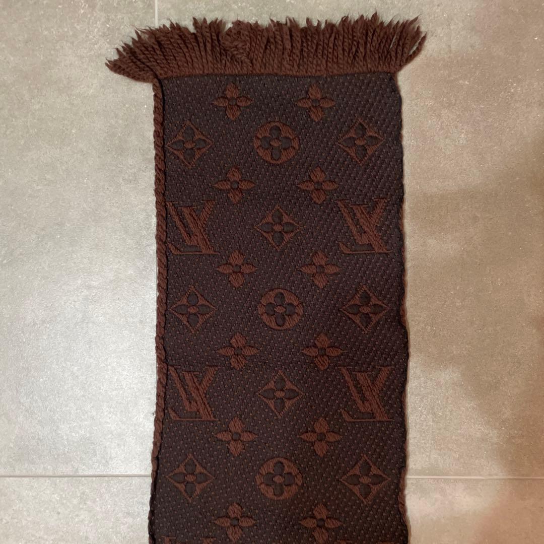 LOUIS VUITTON ルイヴィトン エシャルプ 茶色 ブラウン マフラー