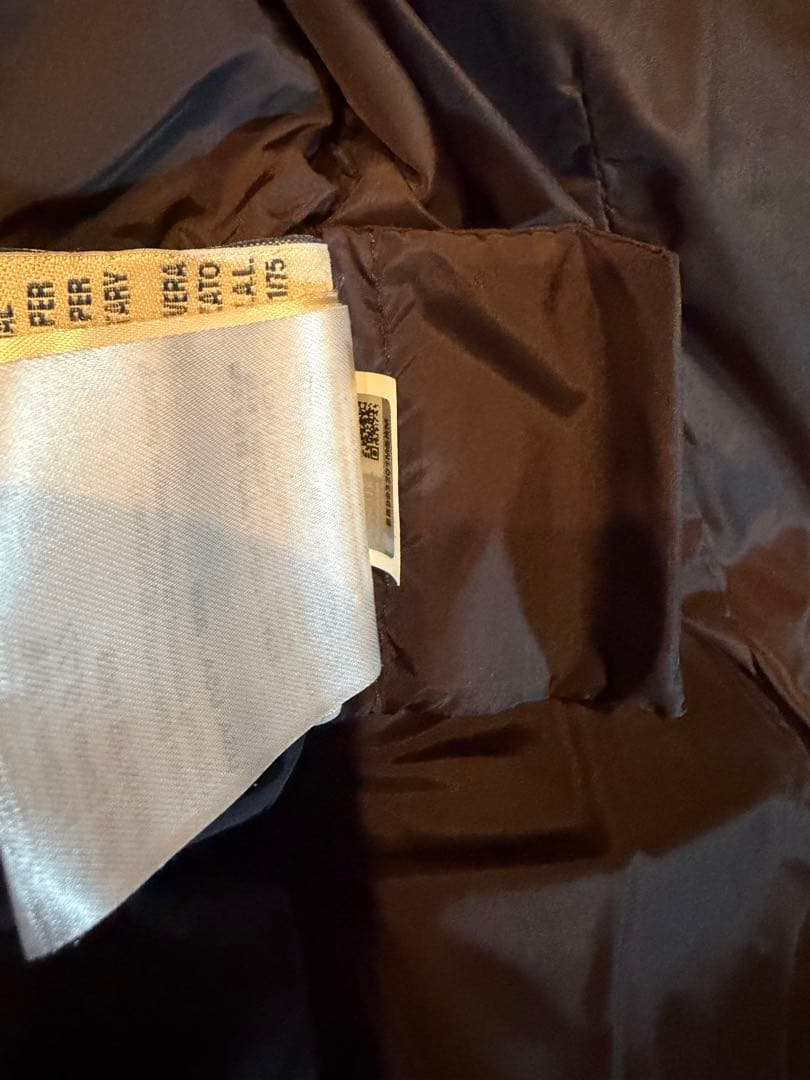 Moncler ブラック ロングダウンジャケット　サイズ2 モンクレール