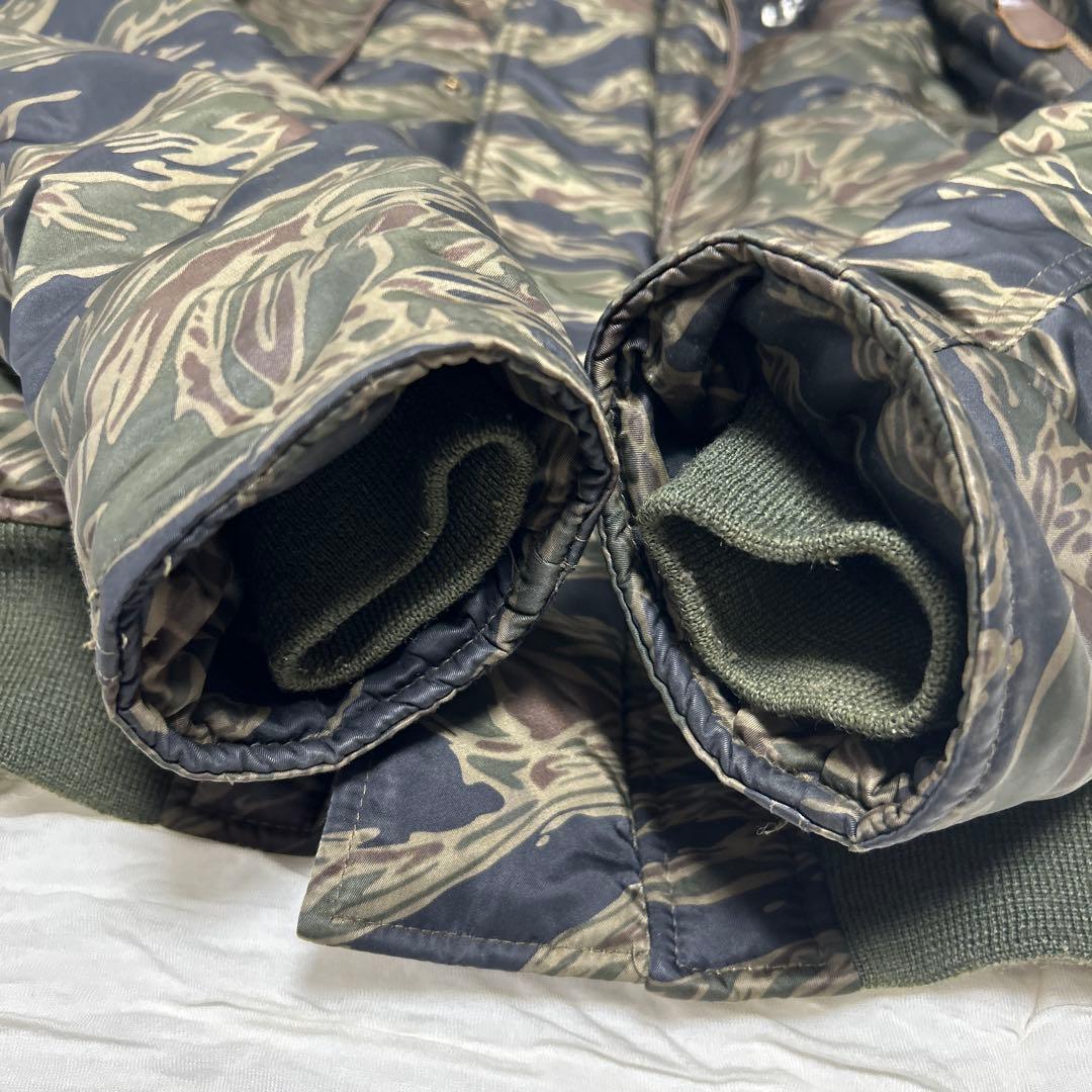 Hysteric Glamour迷彩色ファー付きミリタリージャケット