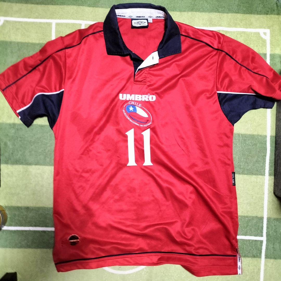 UMBRO 2000年　チリ代表　マルセロ・サラス　ユニフォーム