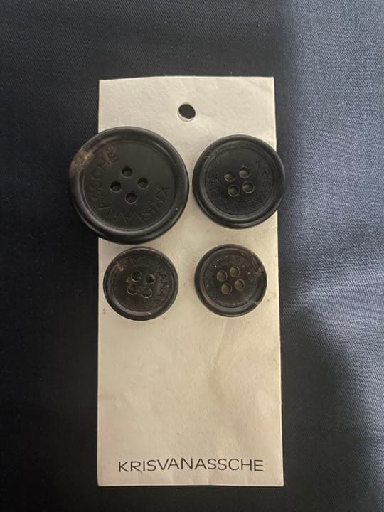 KRIS VAN ASSCHE（クリスヴァンアッシュ）ウールトレンチコート