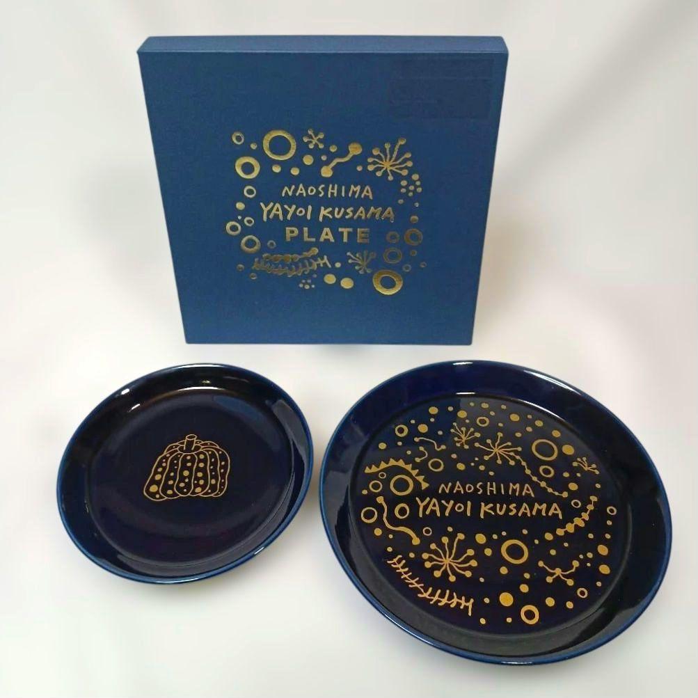 草間彌生 かぼちゃプレートセット お皿セット 直島限定