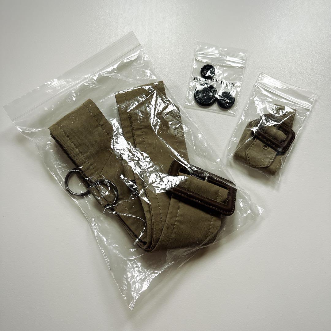 美品 バーバリーロンドン トレンチコート ロング丈 ライナー ベルト付き