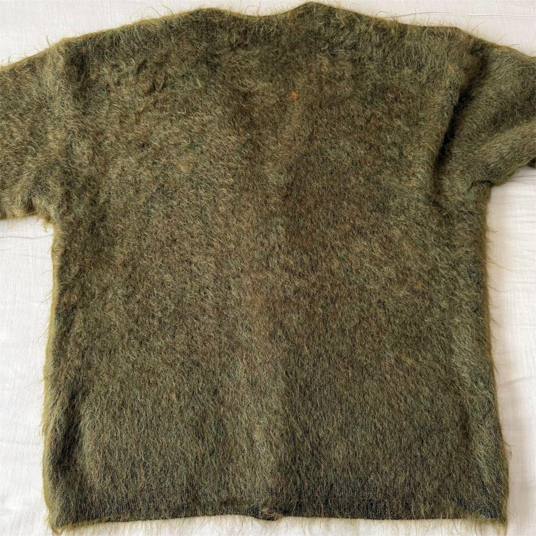 完売 Lemontea tokyo FRAGILE シャギー モヘアカーディガン