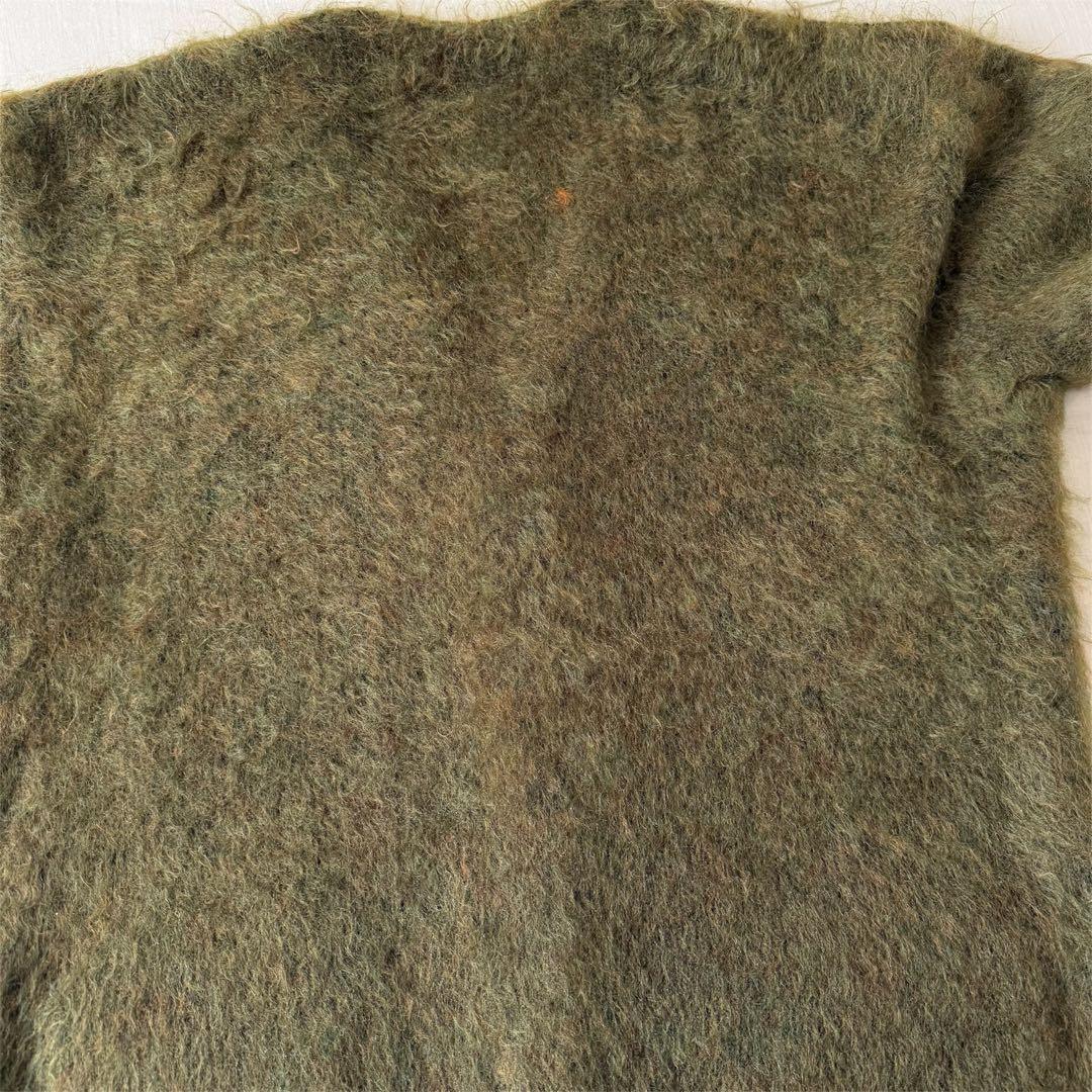 完売 Lemontea tokyo FRAGILE シャギー モヘアカーディガン