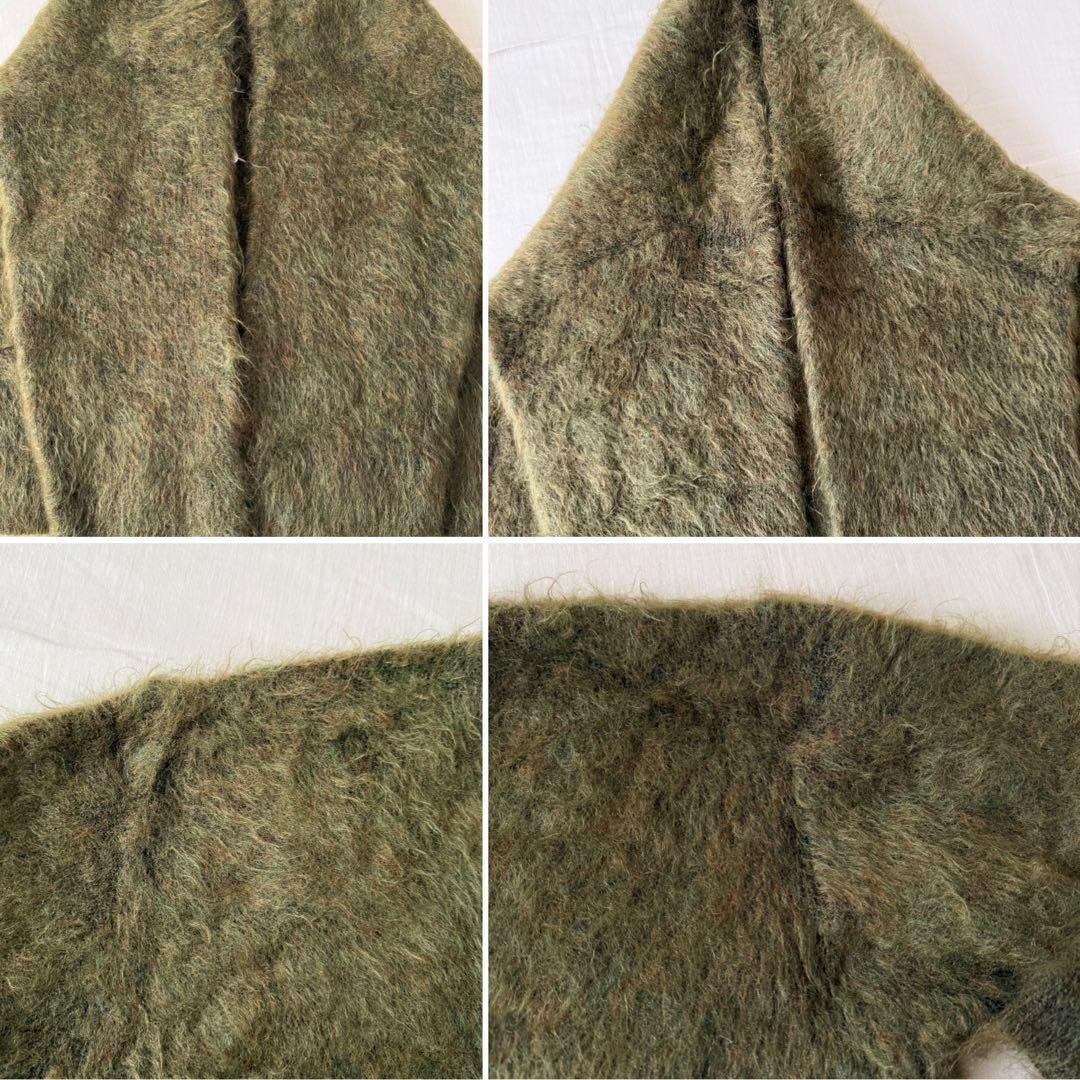 完売 Lemontea tokyo FRAGILE シャギー モヘアカーディガン