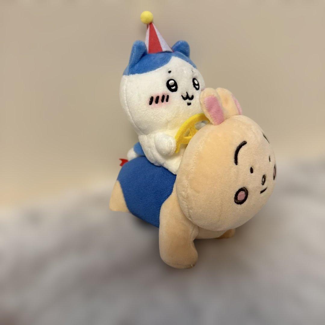 ちいかわらんど　ぴーぽぽぬいぐるみ　ちいかわ　ハチワレ　ウサギ　3体セット