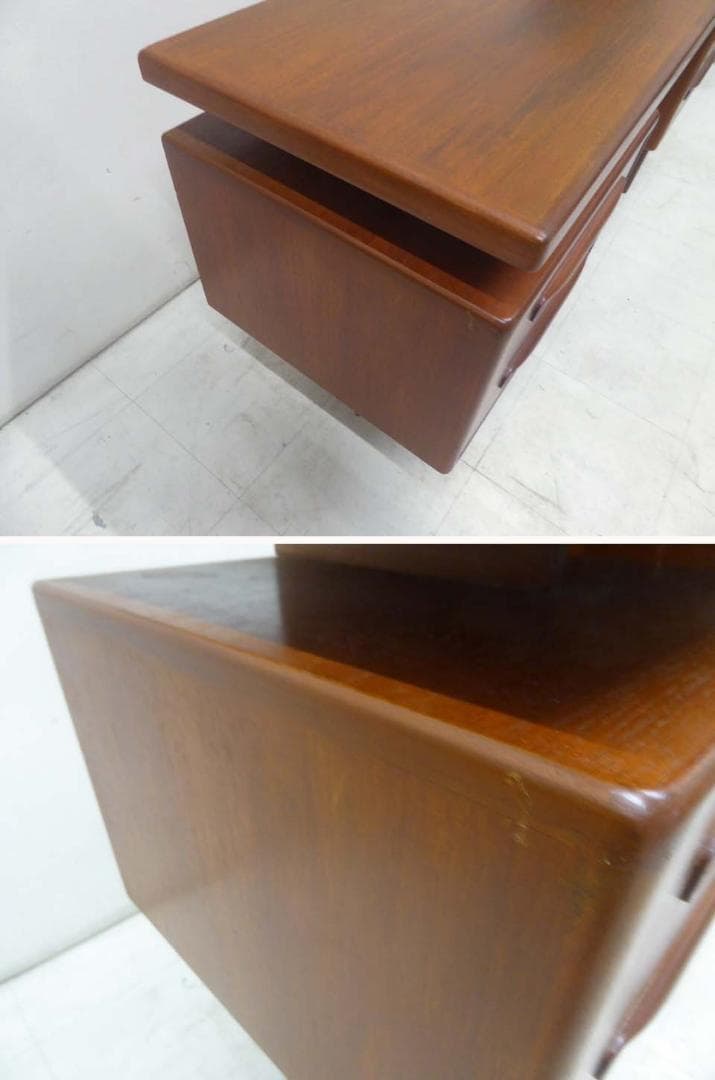 ■G-PLAN ジープラン■New Fresco ヴィンテージ デスク 机 両袖