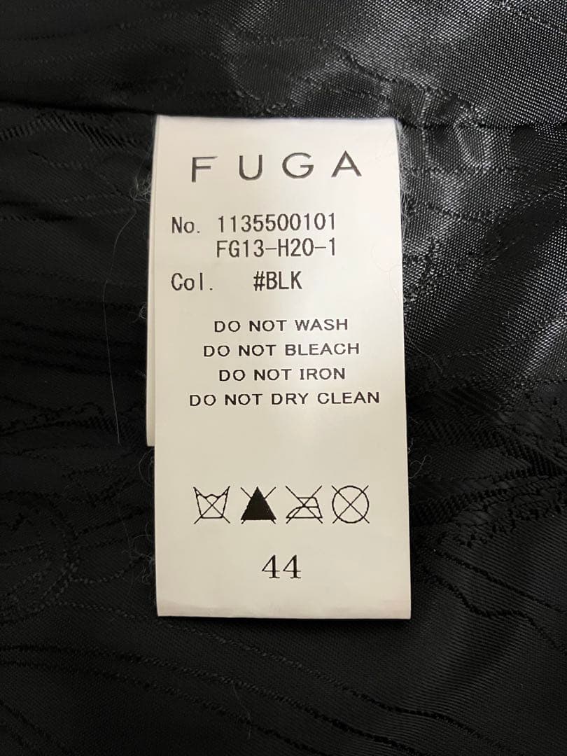 ライダースジャケット　FUGA フーガ