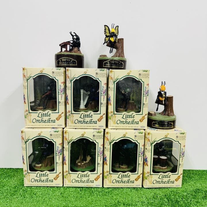 廃盤 リトルオーケストラ タカラ 音を楽しむ虫たち 10個セット