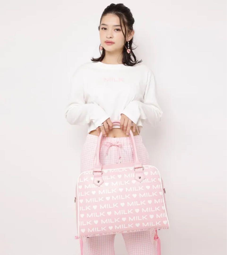 新品　MILK　LOGO BIG BAG