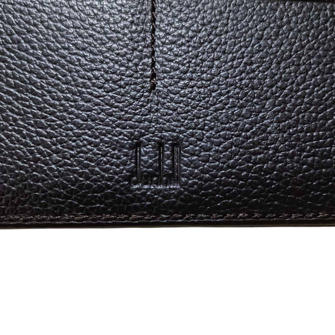 美品 dunhill ダンヒル 長財布　ウィンザー PVC レザー ブラウン