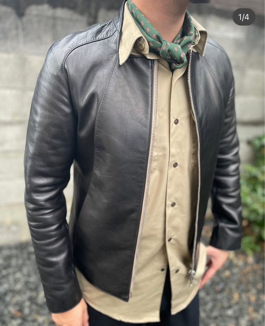 SOUMO ホースレザー　レザージャケット