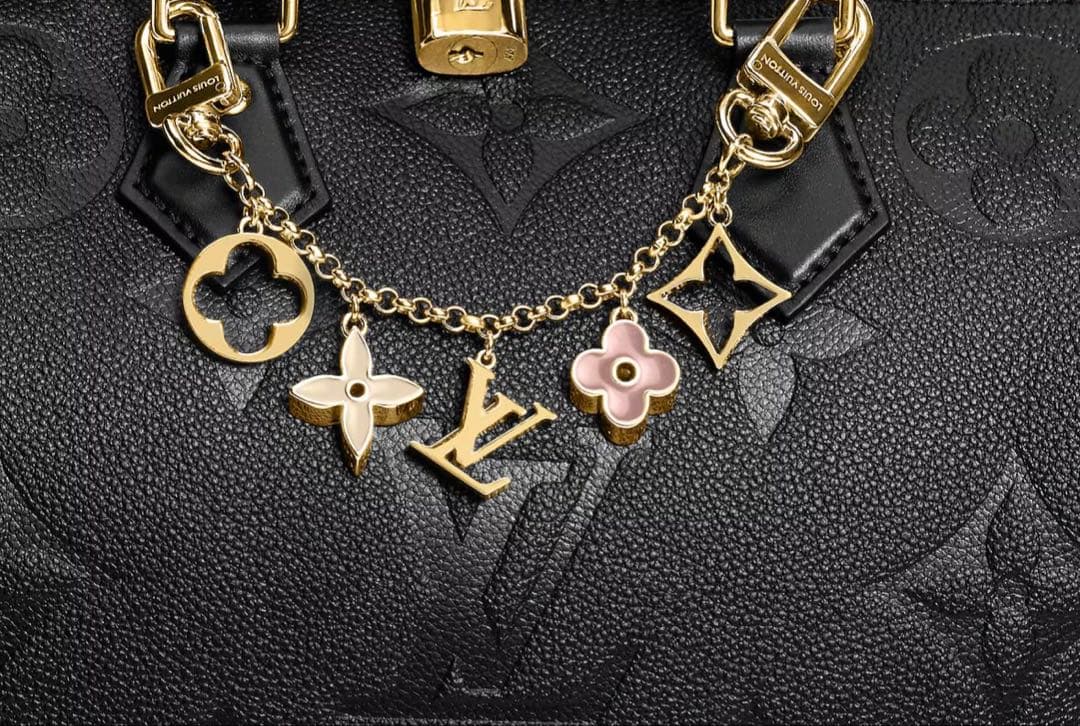 ルイ ヴィトン★LOUIS VUITTON バッグチャーム チェーンフルールドゥ