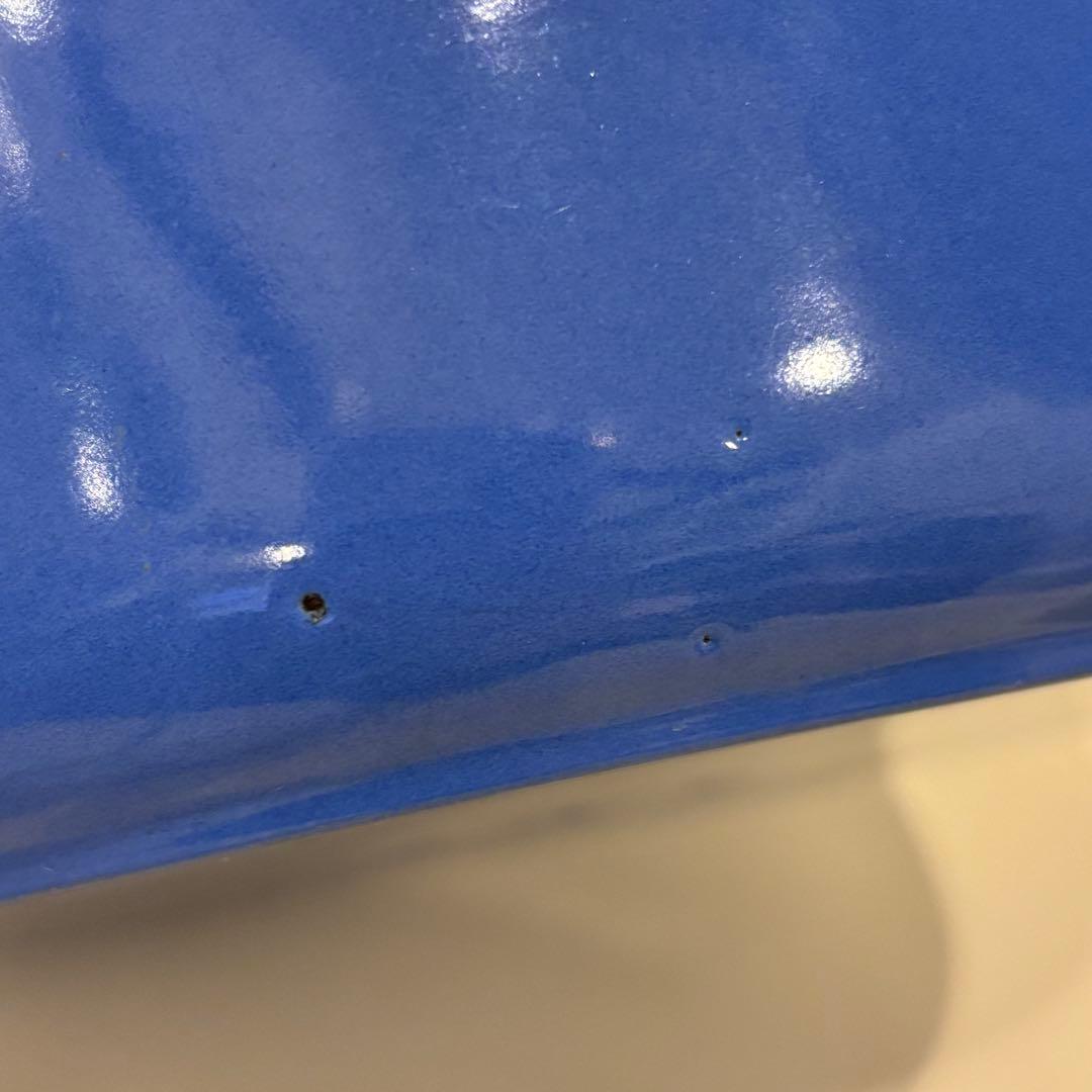 ストウブ　昔のロイヤルブルー　24cm