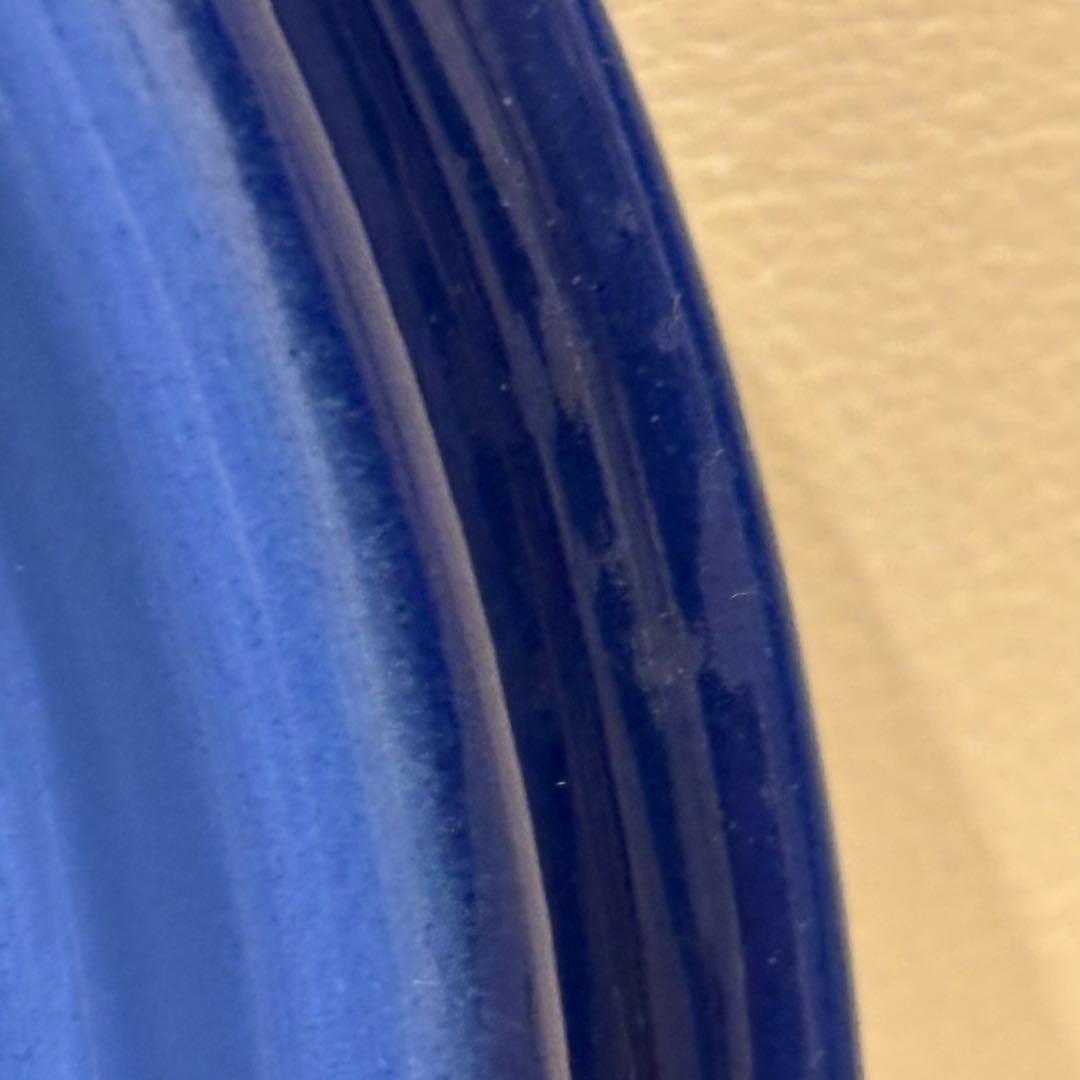 ストウブ　昔のロイヤルブルー　24cm