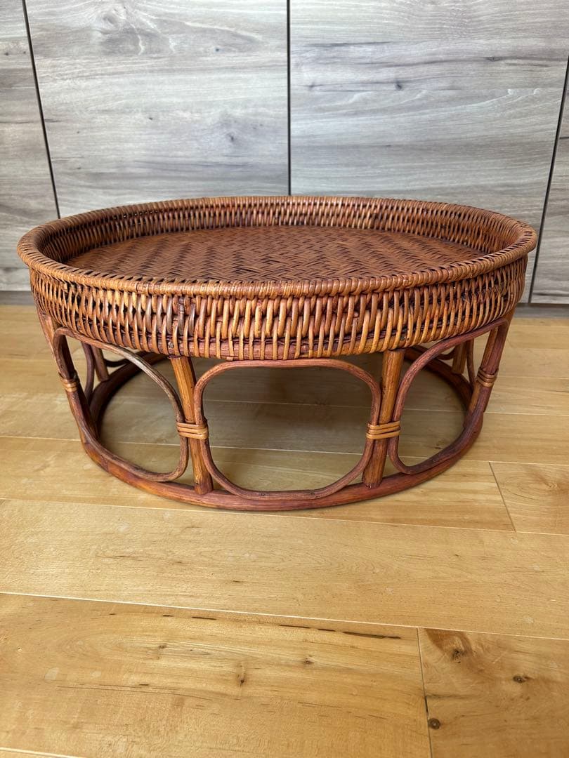 コースター追加【未使用】タイ カントークテーブル　アジアン雑貨