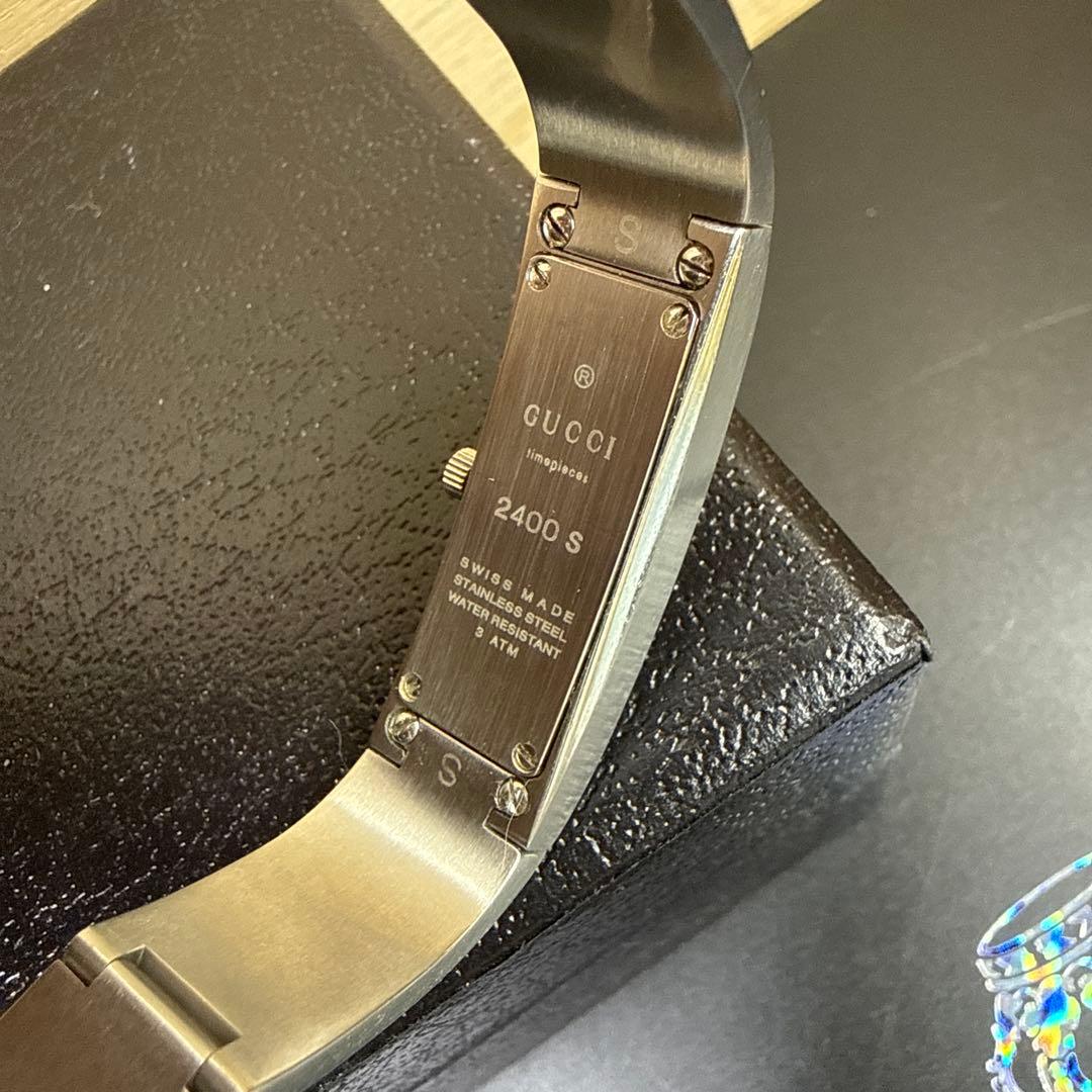 腕時計 Gucci グッチ ブレスウォッチ 2400S 2針クォーツ
