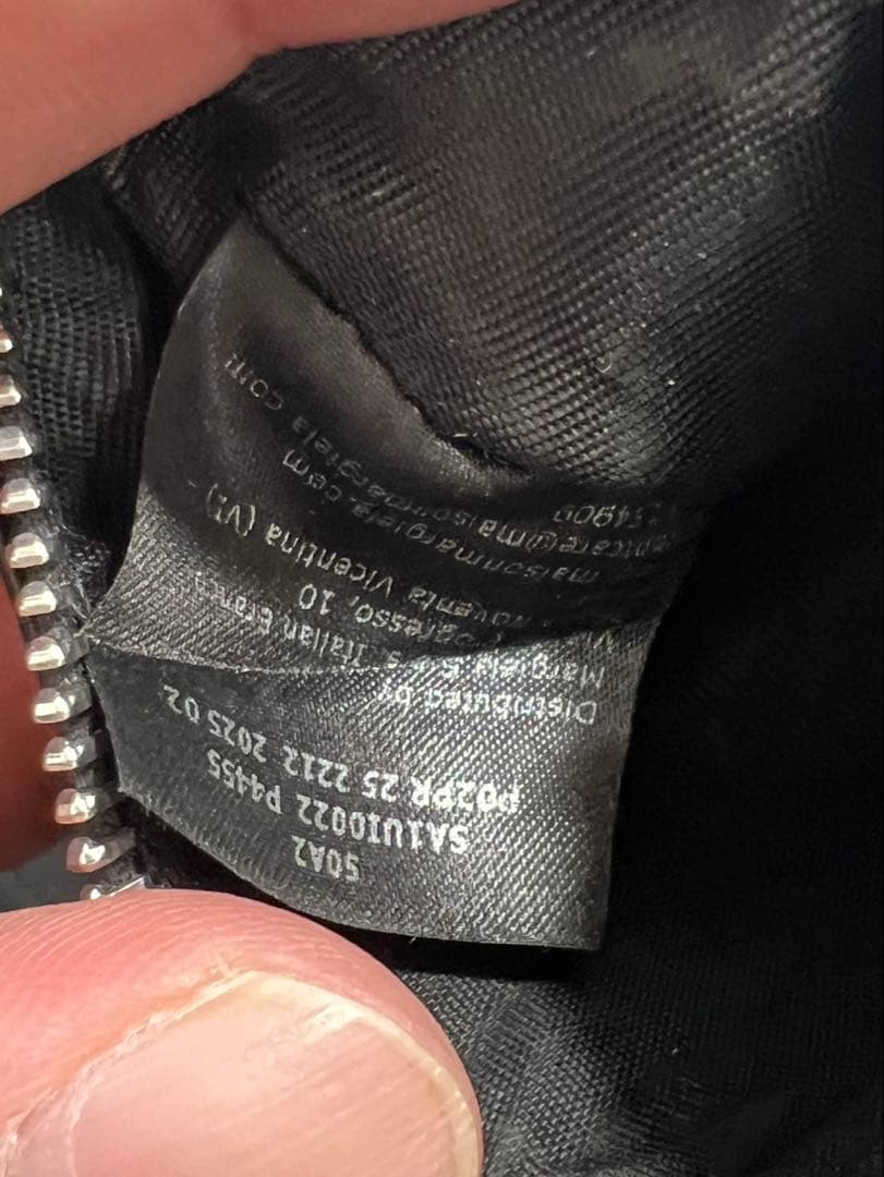 Maison Margiela 4ステッチ マネークリップ 美品 付属品完備