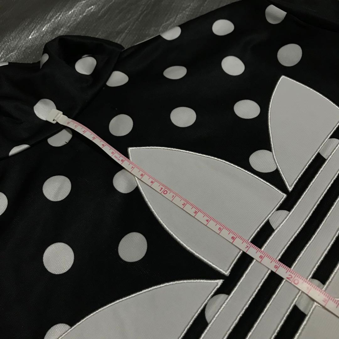 レア！マドンナ着用！アディダスオリジナルス水玉模様！トラックジャケットジャージ！