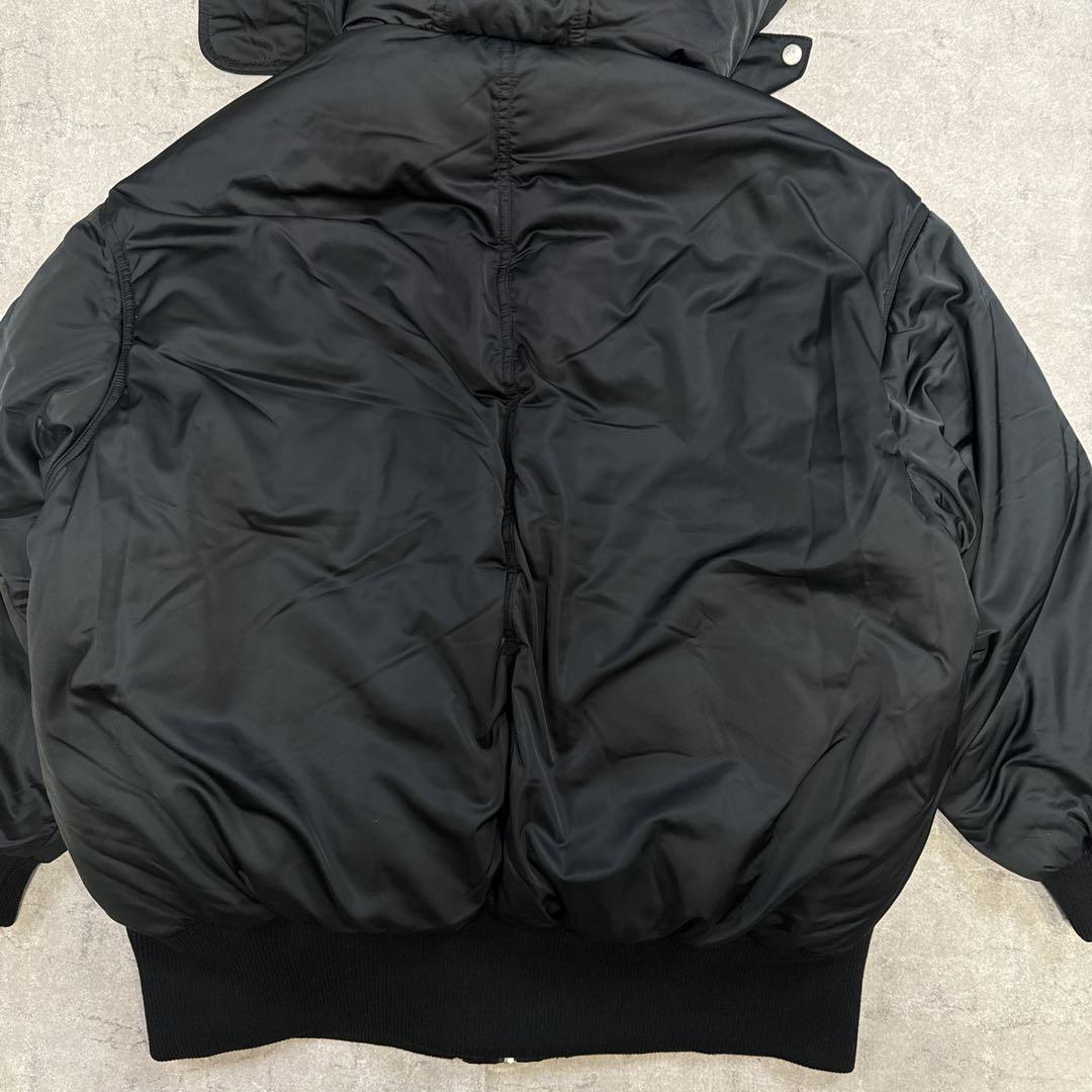 【美品】  Jeans ダウンジャケット M 黒 ボンバー