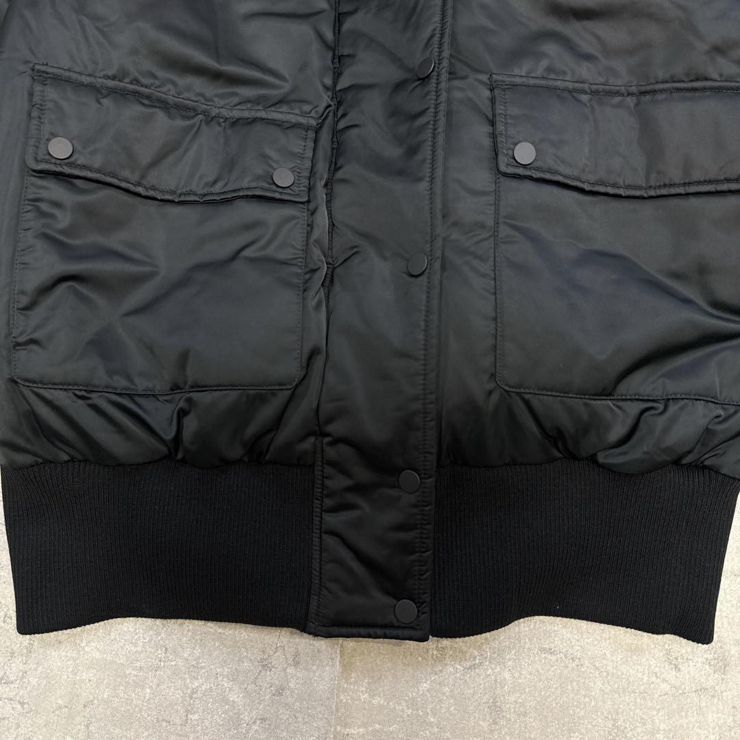 【美品】  Jeans ダウンジャケット M 黒 ボンバー