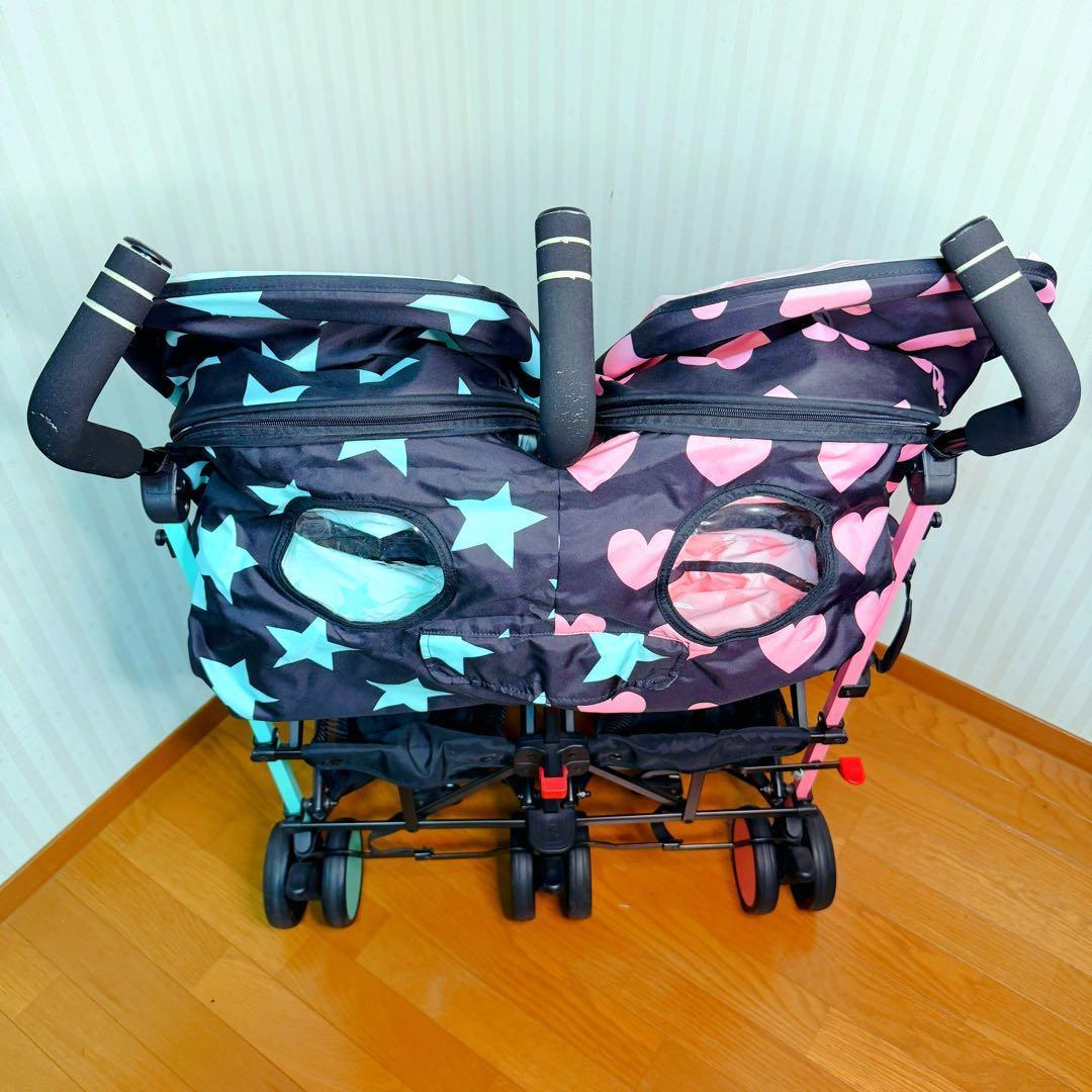 COSATTO コサット supa dupa 双子 ベビーカー 2人乗り 兄弟