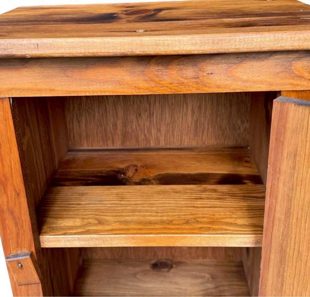 美品　アンファン enfant カントリー キャビネット