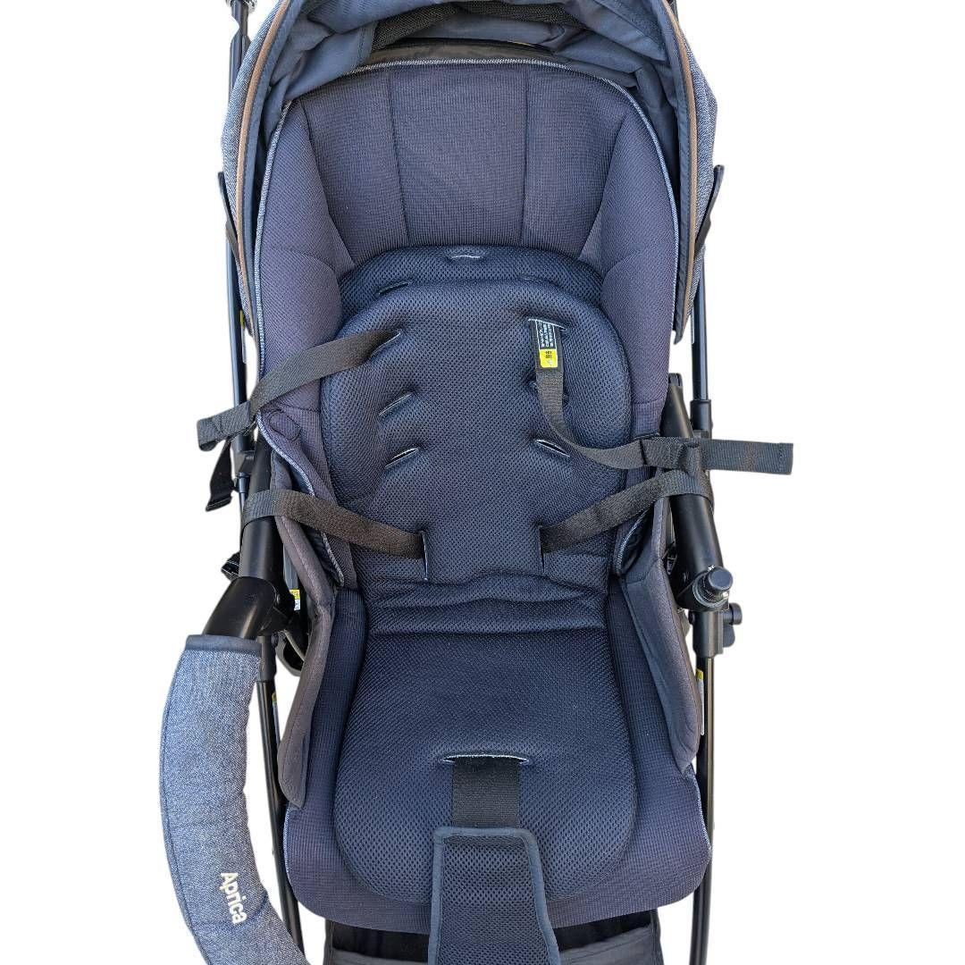 美品☆レインカバー付き Aprica アップリカ ラクーナクッションフリー