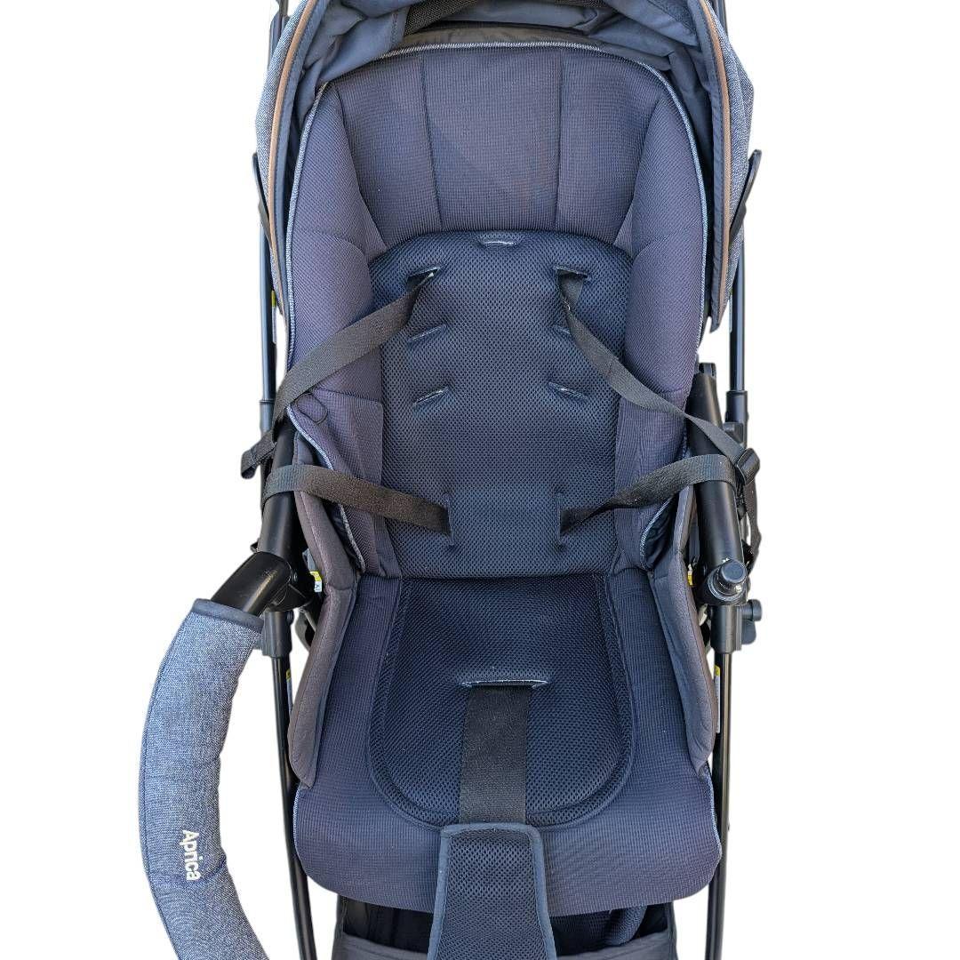 美品☆レインカバー付き Aprica アップリカ ラクーナクッションフリー