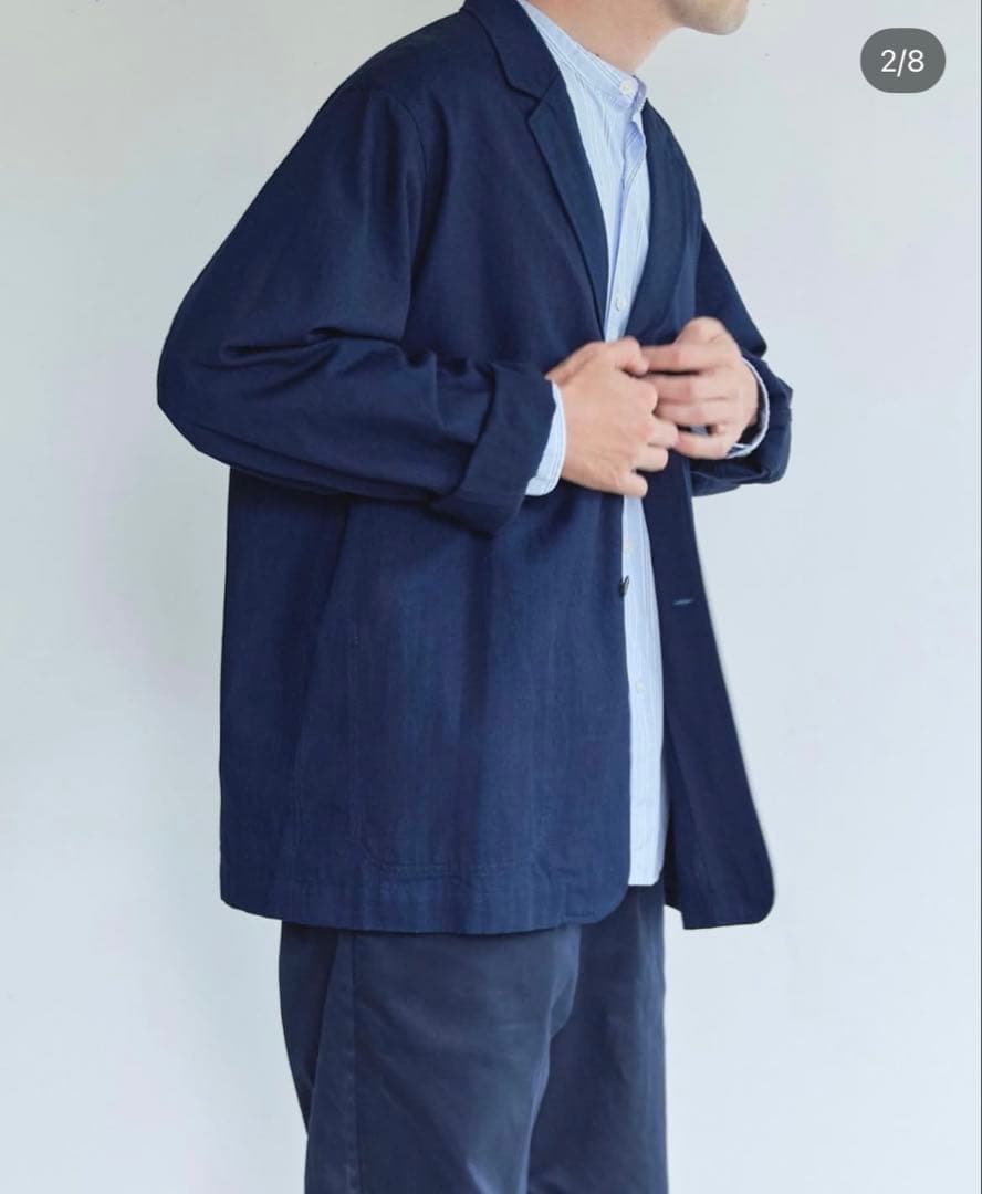 試着のみ 美品 holo shirts パスポートジャケット シャツ