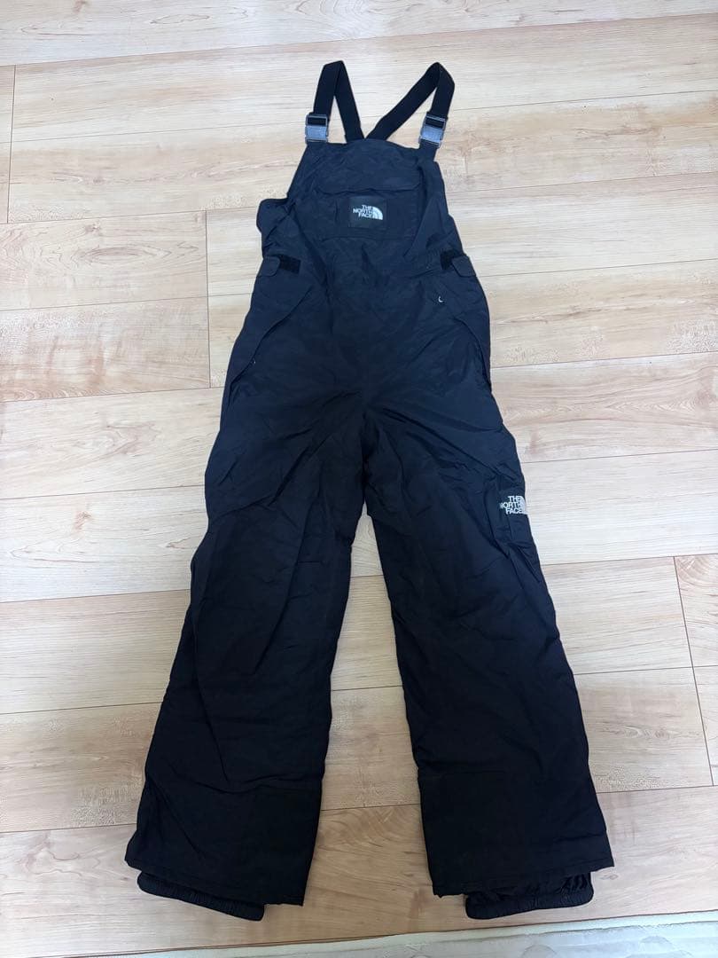 THE NORTH FACE ブラックオーバーオール 150