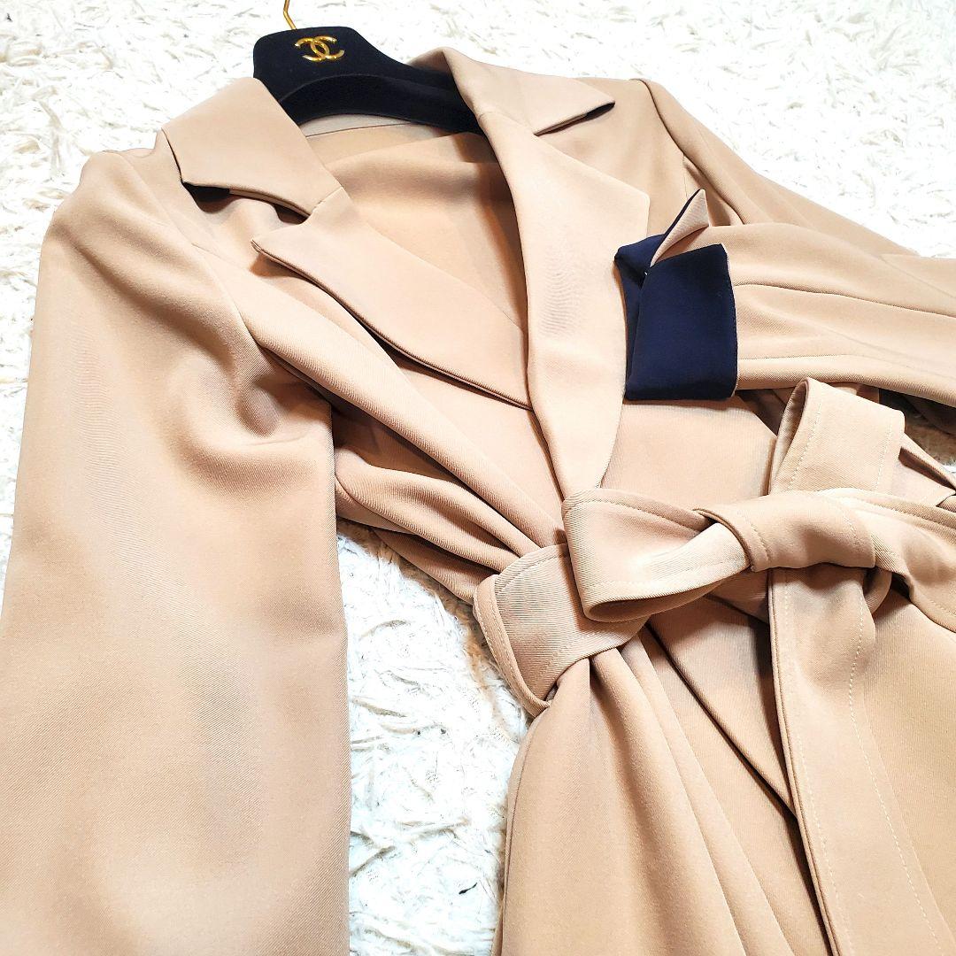 極美品 JENNE オードリーフレアトレンチコート 近年モデル