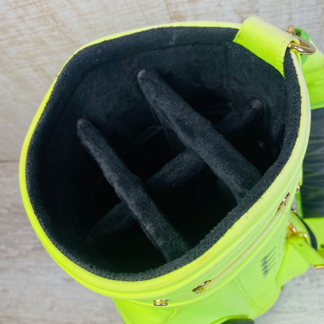 MUTA MARINE GOLF ムータマリン ゴルフ　キャディバッグ　イエロー