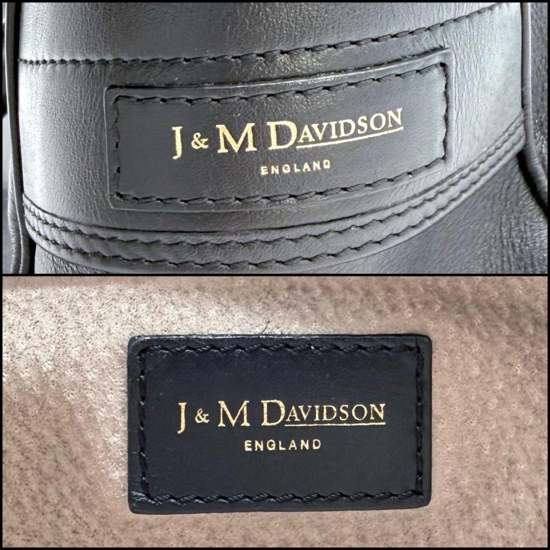 【美品】J&M Davidson　VIVI ボストンバッグ　ボウリングバッグ