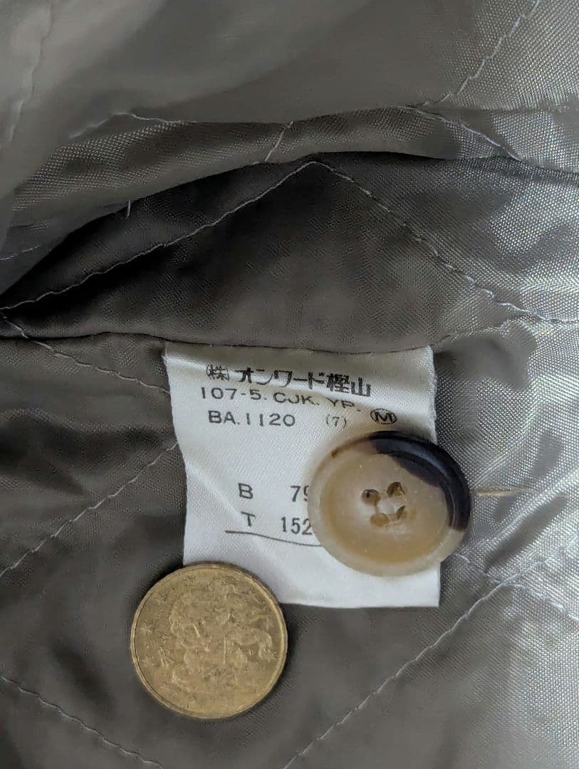  N-2B チンスト付 短丈ワイド フライトジャケット Ｌ