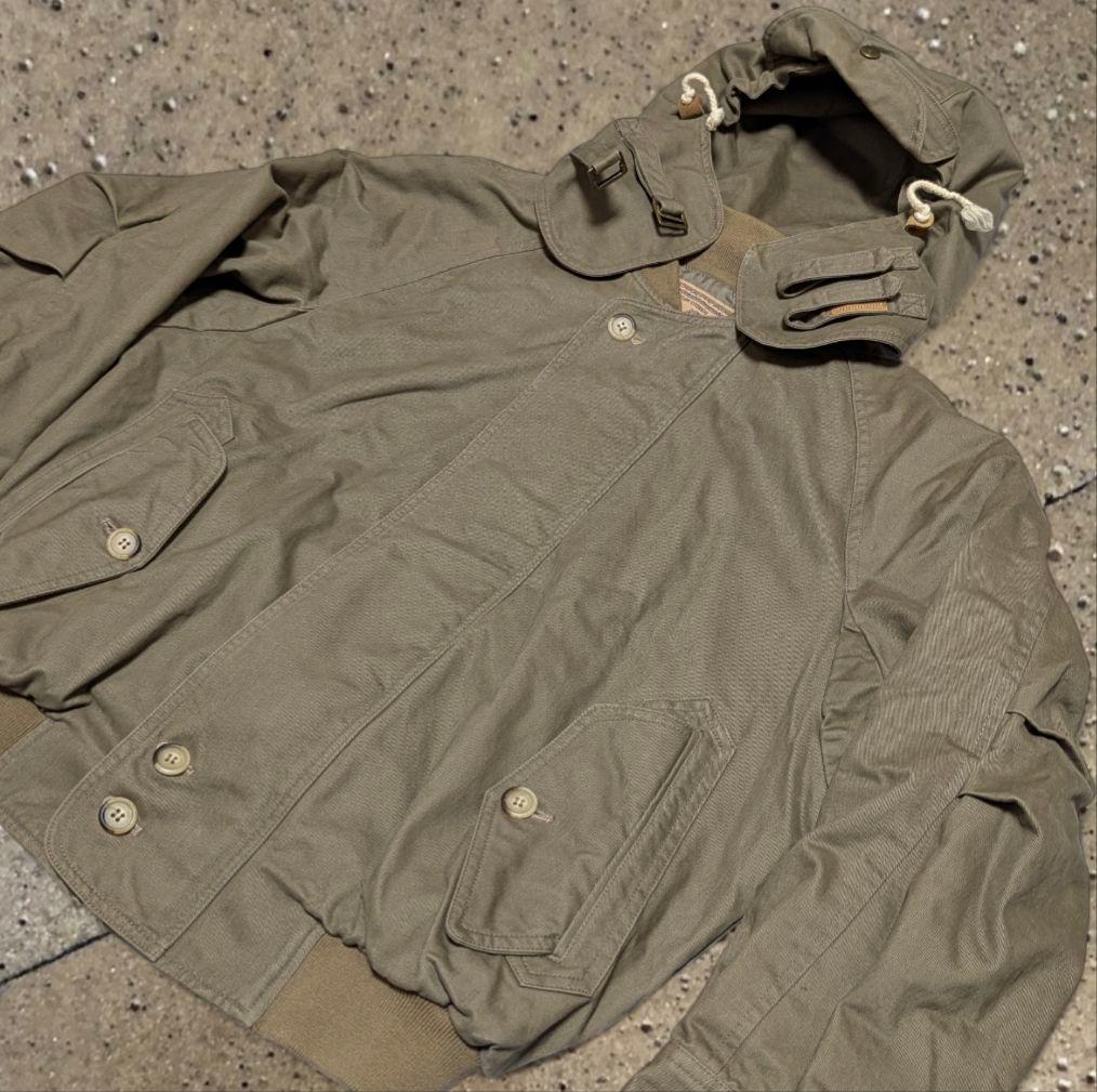  N-2B チンスト付 短丈ワイド フライトジャケット Ｌ