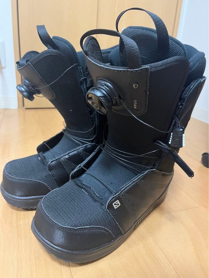 SALOMON スノーボードブーツ ブラック 27.5cm